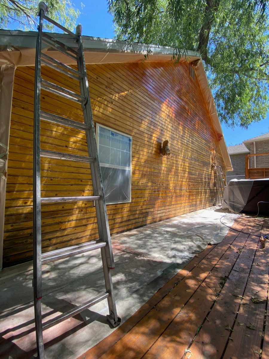 exterior before wood stain Preview Image 1