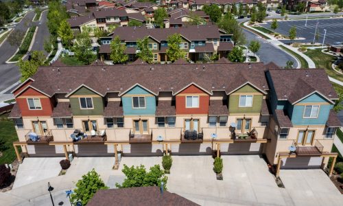 Before Painting Farmington Crossing HOA