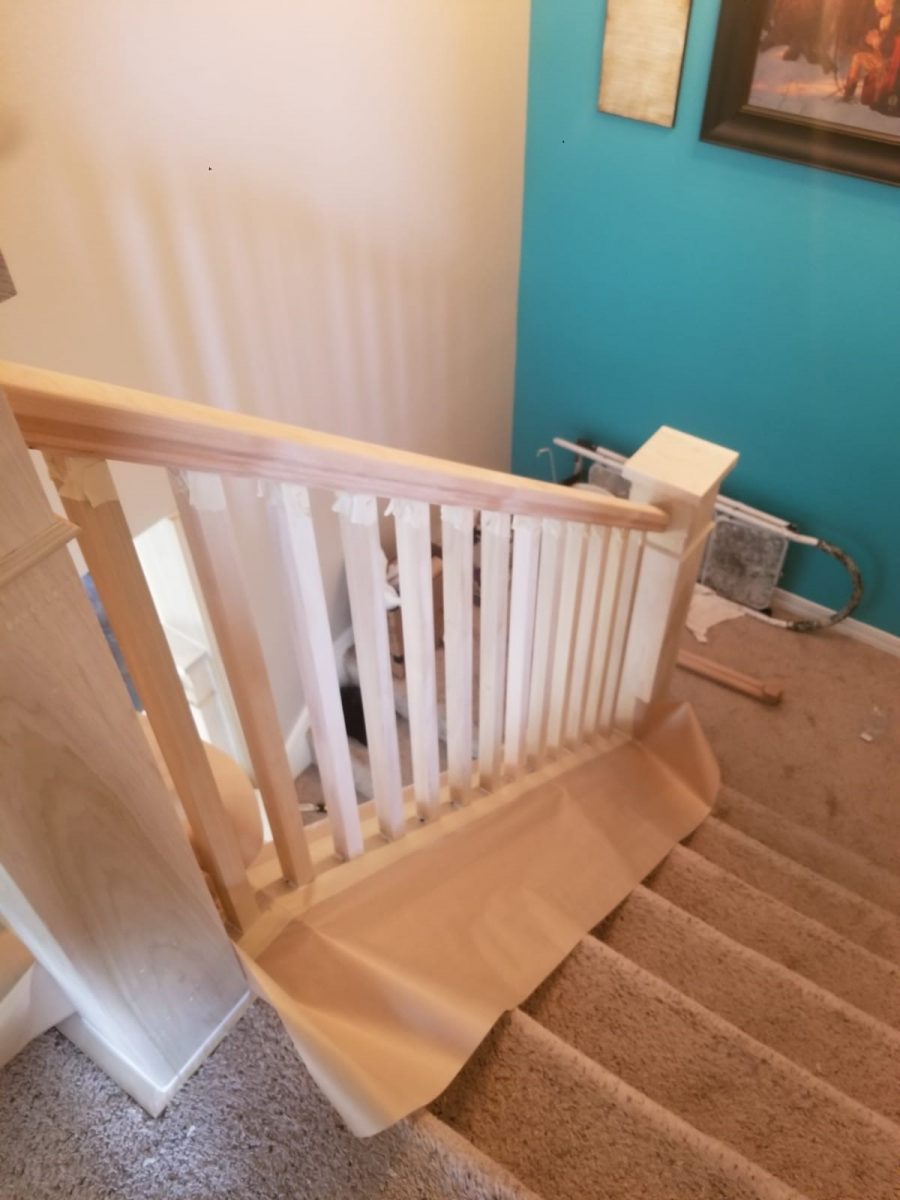 Stairwell Painting Progress Preview Image 1