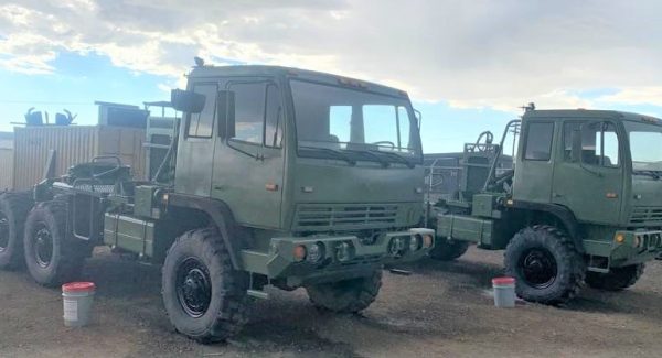 Camouflage Truck Painting