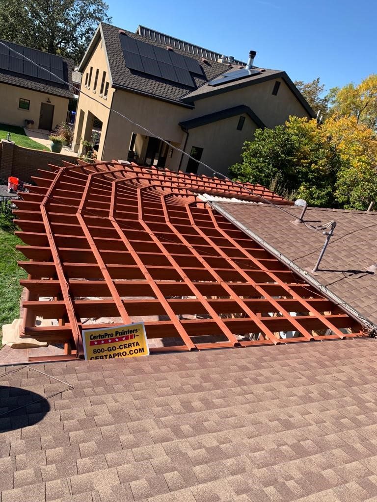 pergola stained after Preview Image 2