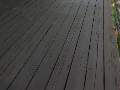 CertaPro deck staining
