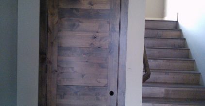 Stained Wood Doorway