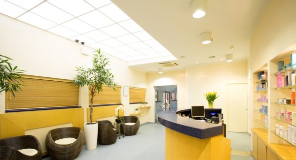 Commercial Waiting Room Interior<br /> 