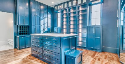 Primary Closet Cabinet Painting Project