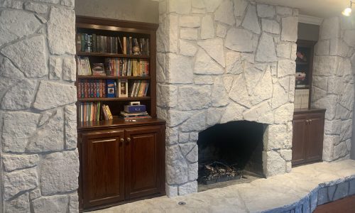 Repainting Fireplace