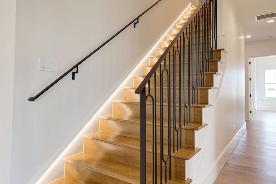 staircase with lighting on steps Preview Image 3