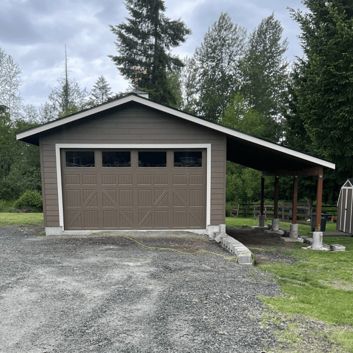 Garage Painting in Olympia, WA After