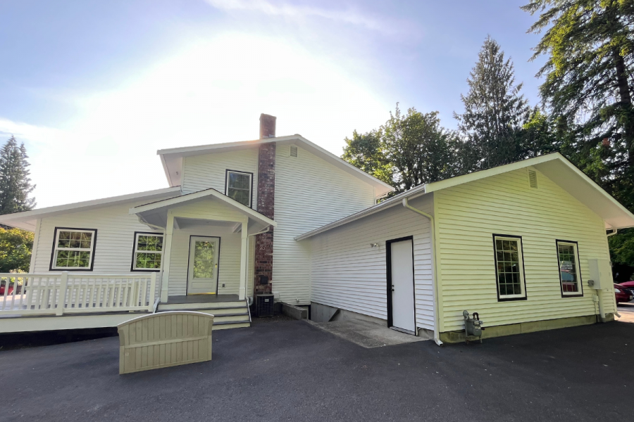 White Exterior Painting in Olympia, WA Preview Image 4