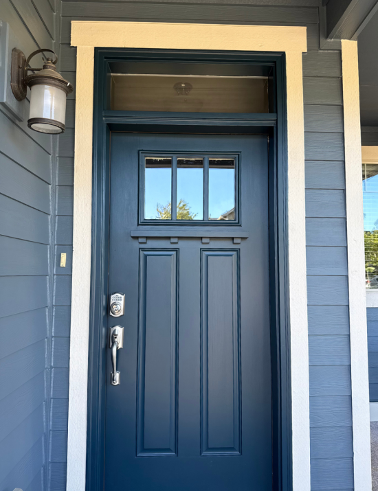 Front Door Painting in Olympia, WA