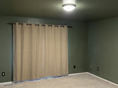 Green Bedroom Painting in Olympia, WA