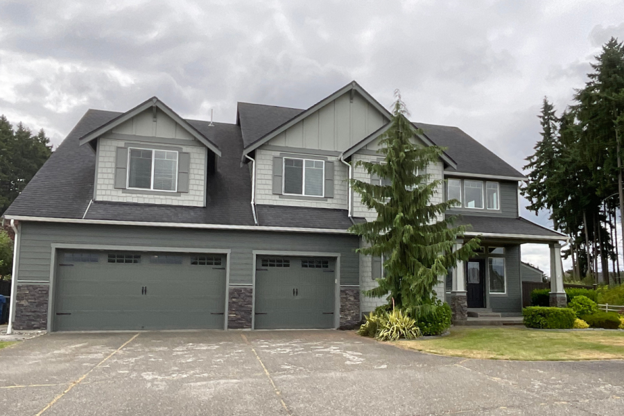 Green Exterior Painting in Graham, WA Preview Image 1