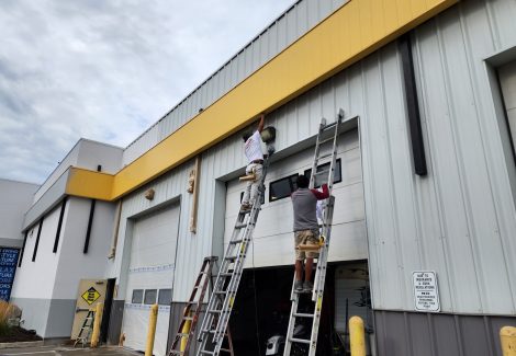 camping world commercial exterior painting