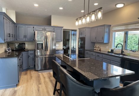 Kitchen Cabinet Painting Project