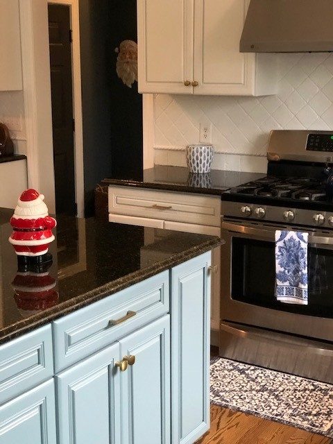 Kitchen in Warwick, NY, after completed residential painting project by CertaPro Painters of Orange County, NY - Angle 2 Preview Image 1