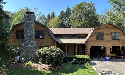Log Home Painting in Warwick, NY