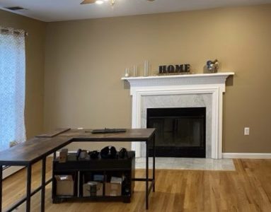 Living Room in Florida, NY after completed painting project by CertaPro Painters of Orange County, NY