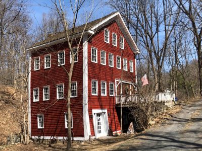 Side Angle of Culver Randel Mill after completed commercial exterior painting project by CertaPro Orange County, NY