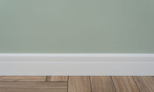 Baseboards crown molding