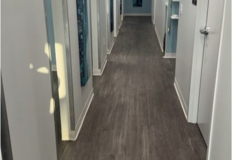 Dental Center Interior Painting & Guard Installation