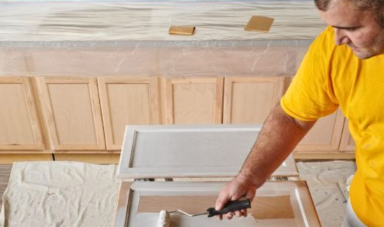 painting the kitchen cabinets