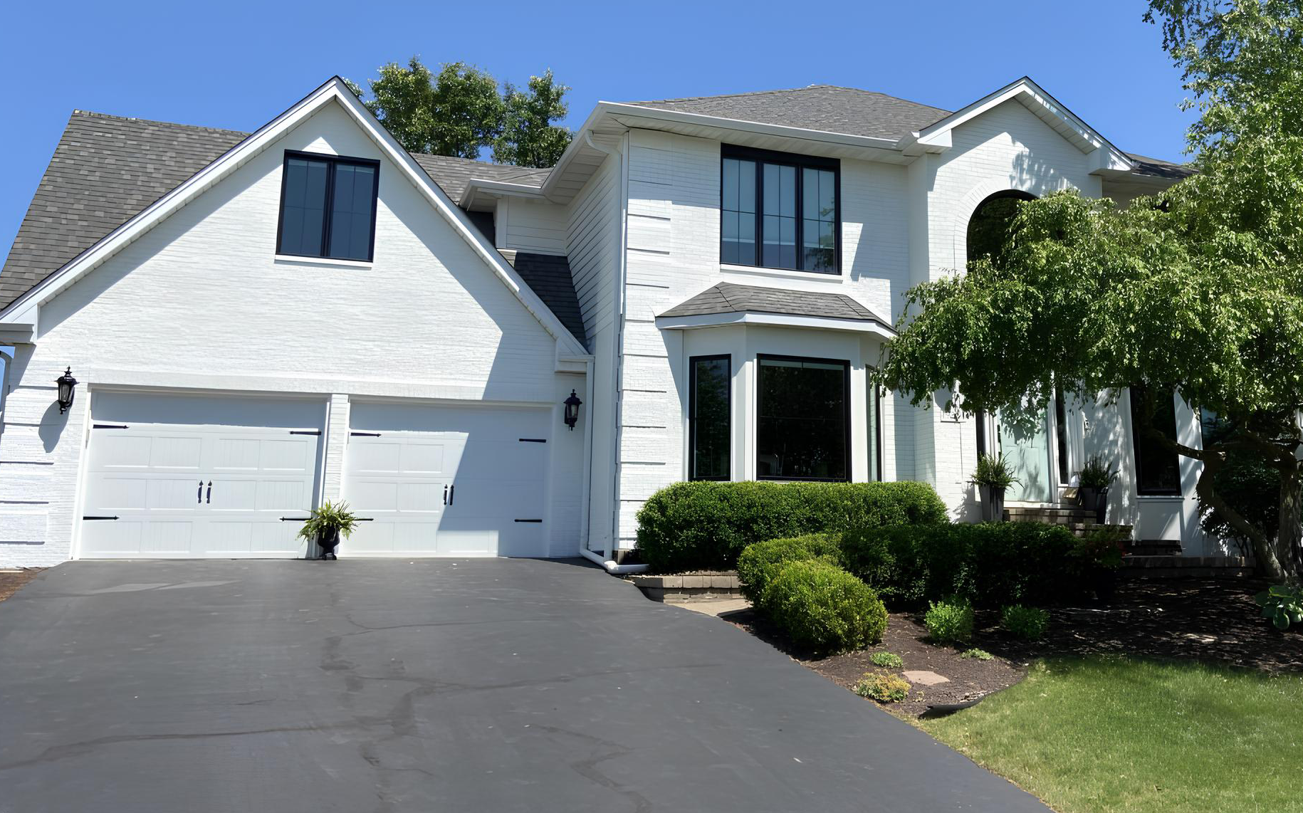 Brick Staining for Home Exterior in Mokena, IL After