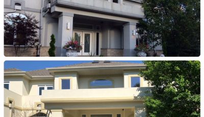 Mokena Before and After Exterior Painting