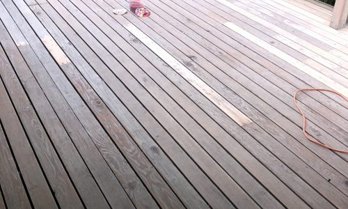 Sanded Deck