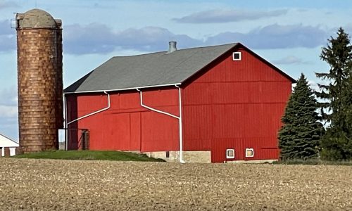 Red Barn Painting in Sugar Grove