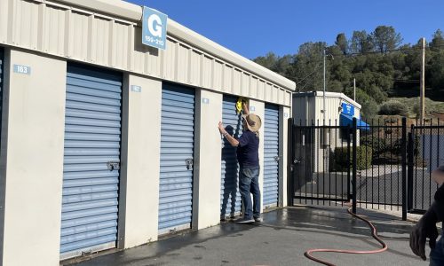 Storage Doors - Before