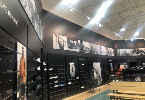 Dick's Sporting Goods Shoe Section