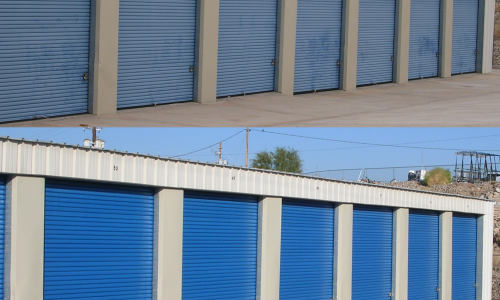 Storage Doors - Before and After