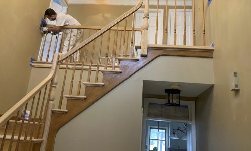 Staircase Sanding