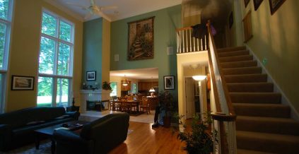 Residential Interior Painting, Living Room Project ...