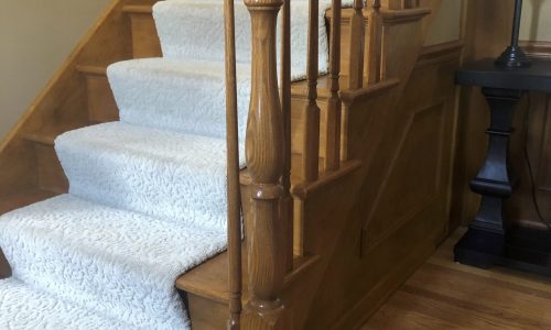 Staircase Before Repainting