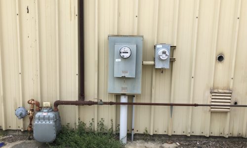 Rusted and Faded Siding