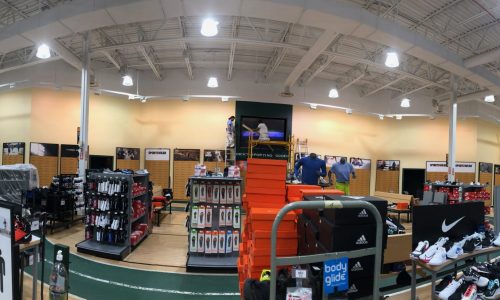 Interior Repainting of Dick's Sporting Goods