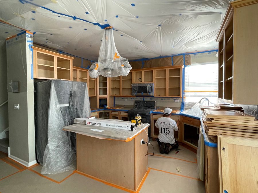 Cabinet painting project Preview Image 1