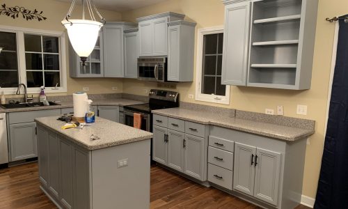 Cabinet Painting in Yorkville