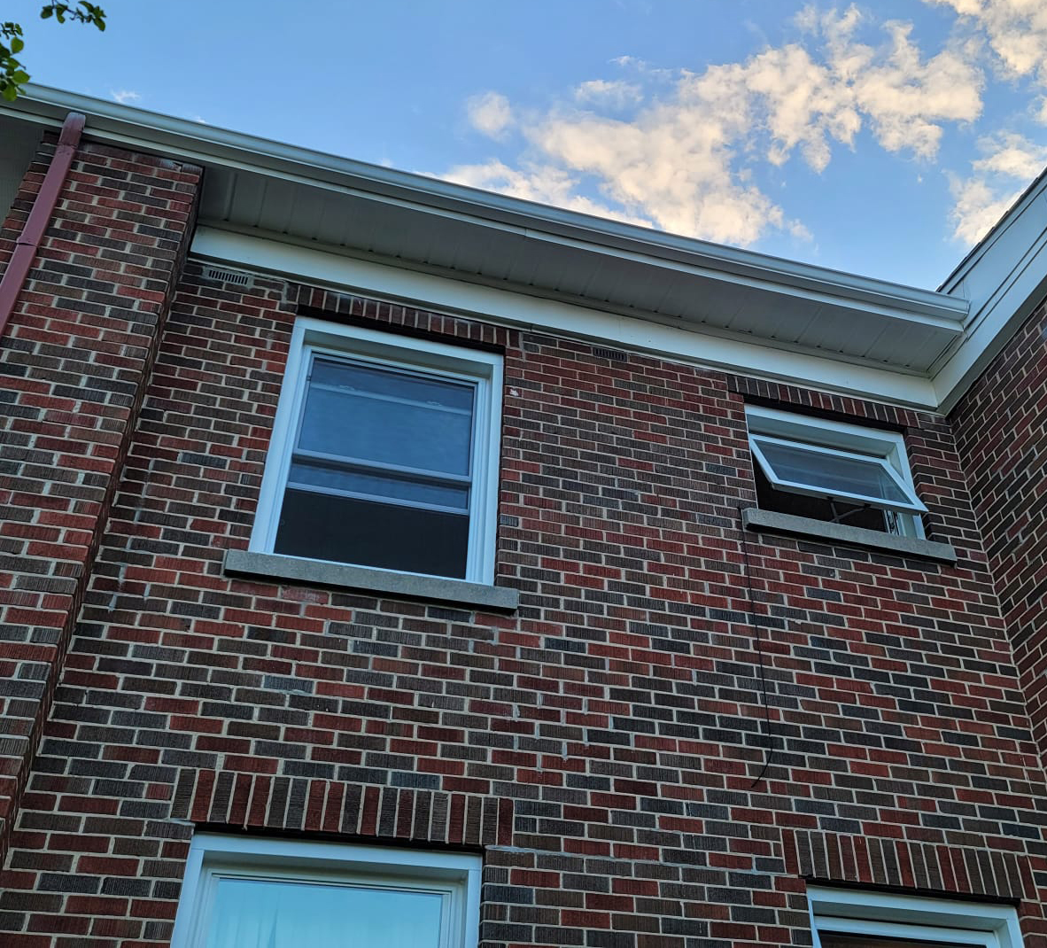 Brick Exterior Power Washing Project After