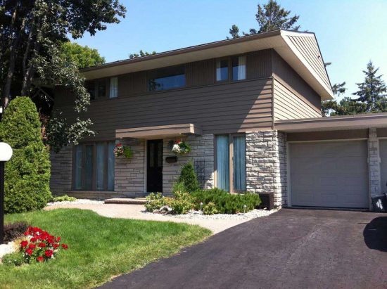 Exterior painting by CertaPro house painters in Kanata