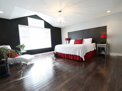 Interior master bedroom painting by CertaPro house painters in Ottawa, ON