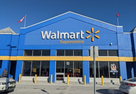 Walmart Storefront Repaint | January 2020