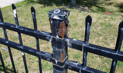 Rusted Fence