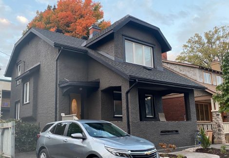 Stucco Exterior Repaint in The Glebe