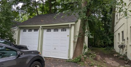 Detached Double Garage Repaint