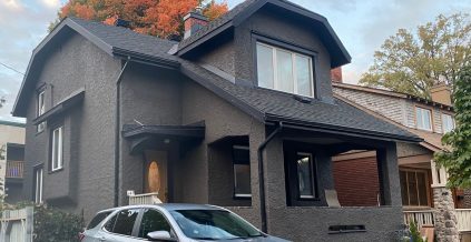 Stucco Exterior Repaint in The Glebe