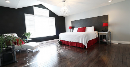 Interior master bedroom painting by CertaPro house painters in Ottawa, ...