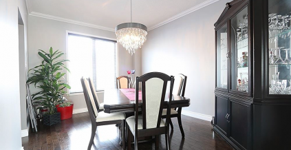 Interior dining room painting by CertaPro house painters in Ottawa, ON ...