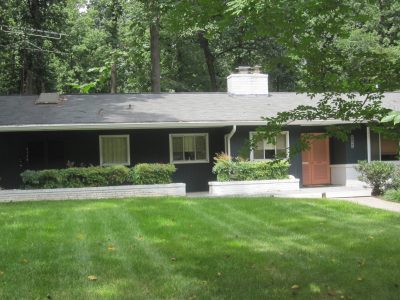 Exterior house painting by CertaPro painters in Pikesville